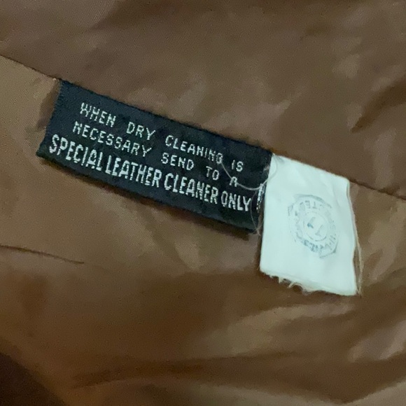 Wilson Brown Leather Jacket with Oversized Blazer Style - Picture 5 of 5